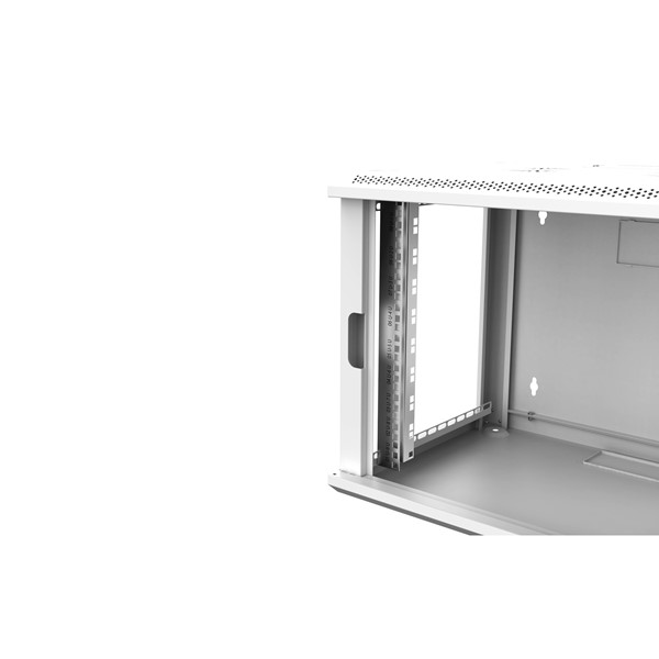 AGER 9U 600x450mm Duvar Tipi Beyaz Kabinet Agena Base AG-AB09U6045B1 Demonte ikinci görünüm