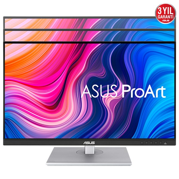 ASUS 27" IPS PA279CV 5MS 60Hz HDMI-DP-TYPE-C Pivot Grafik Tasarım Monitör (3840 X 2160)