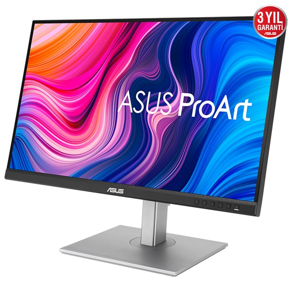 ASUS 27" IPS PA279CV 5MS 60Hz HDMI-DP-TYPE-C Pivot Grafik Tasarım Monitör (3840 X 2160)