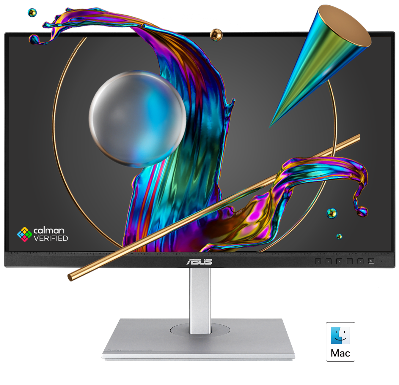 ASUS 27" IPS PA279CV 5MS 60Hz HDMI-DP-TYPE-C Pivot Grafik Tasarım Monitör (3840 X 2160)