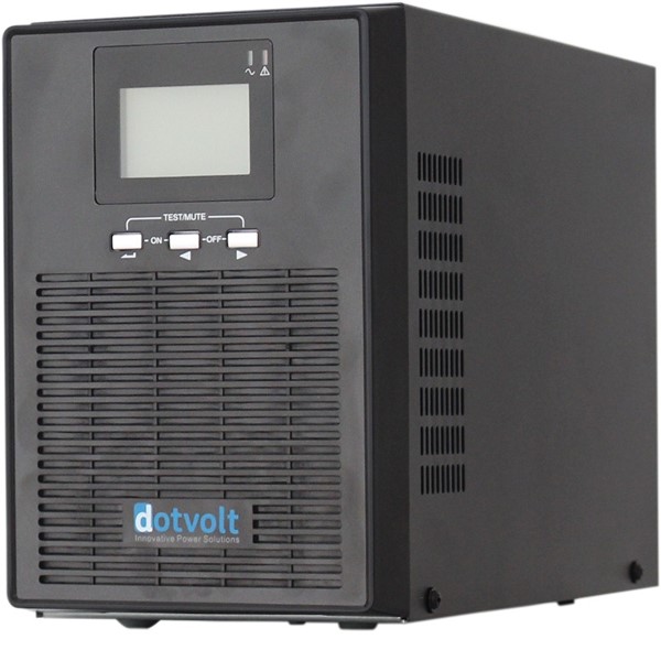 DOTVOLT 1kva MN1KVA PLUS 1/1F Online Ups 12v 7amper ikinci görünüm