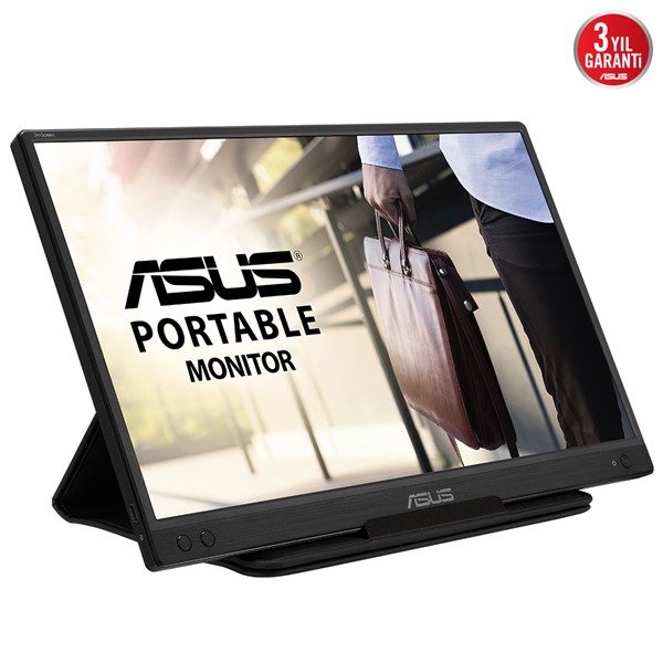 ASUS 15.6" IPS ZENSCREEN MB166C 5MS 60Hz TYPE-C Taşınabilir USB Monitör (1920 X 1080)