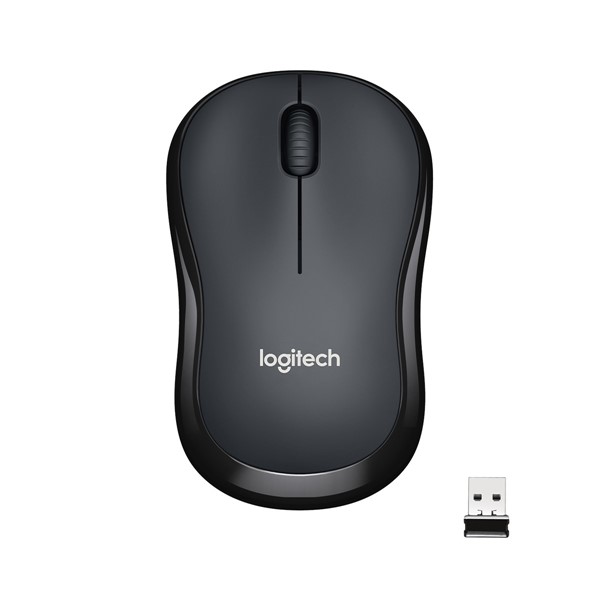 LOGITECH M220 Kablosuz Sessiz Gri/Siyah Mouse (910-004878) ikinci görünüm
