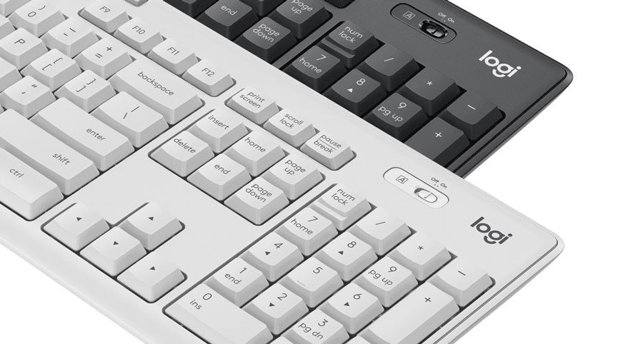 LOGITECH MK295 Kablosuz Q Trk Siyah Klavye - Mouse Set (920-009804)