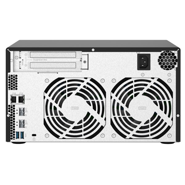 QNAP 8diskli Alpine AL324 QC-4GB RAM-10GbE SFP+ Nas Server TS-832PX