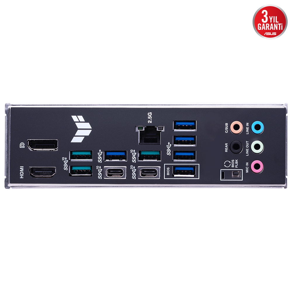ASUS TUF GAMING X670E-PLUS DDR5 HDMI DP PCIe 16X v5.0 AM5 ATX