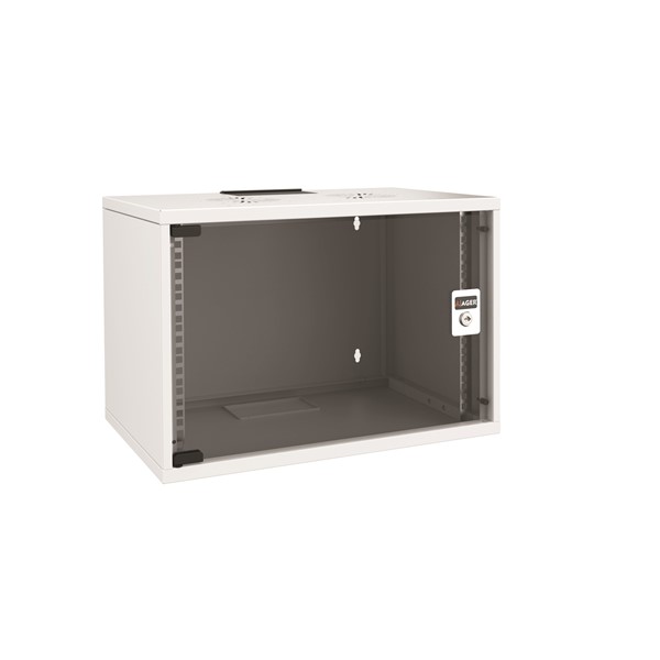 AGER 7U 510x400mm Duvar Tipi Beyaz Kabinet Demonte SOHO AG-SH07U5140B1-CBAA-B-D1 ikinci görünüm