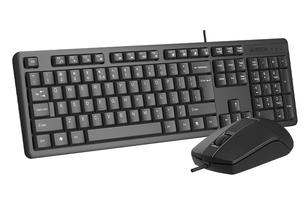 A4 TECH KR-3330S USB Q Trk Siyah Klavye - Mouse Set