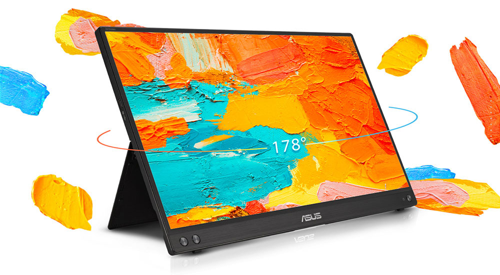 ASUS 15.6" IPS ZENSCREEN MB16ACV 5 ms 60Hz TYPE-C Taşınabilir Monitör (1920 X 1080)