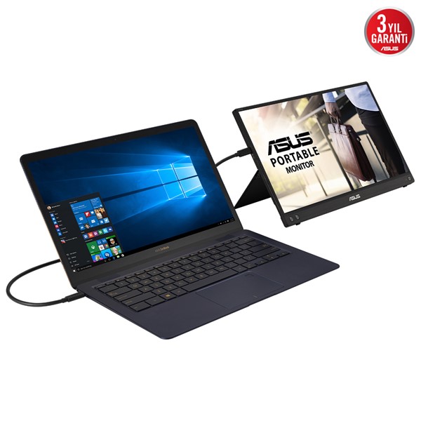 ASUS 15.6" IPS ZENSCREEN MB16ACV 5 ms 60Hz TYPE-C Taşınabilir Monitör (1920 X 1080)