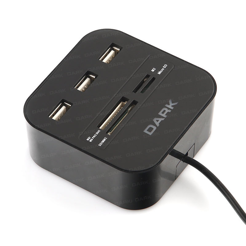 DARK UCR202 PRO DUO DK-AC-UCR202 USB 3.0 Harici Kart Okuyucu ikinci görünüm
