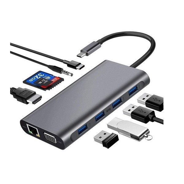 CODEGEN CDG-CNV49 Gigabit TypeC Ethernet Çoklayıcı Hub ikinci görünüm