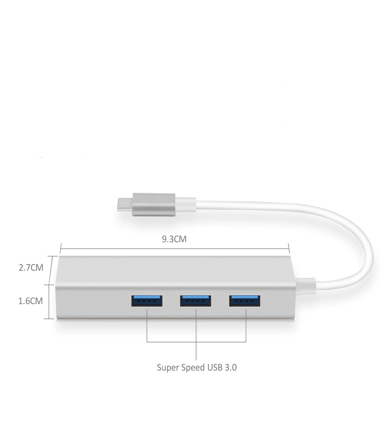 CODEGEN CDG-CNV85 Gigabit TypeC Ethernet Çoklayıcı Hub
