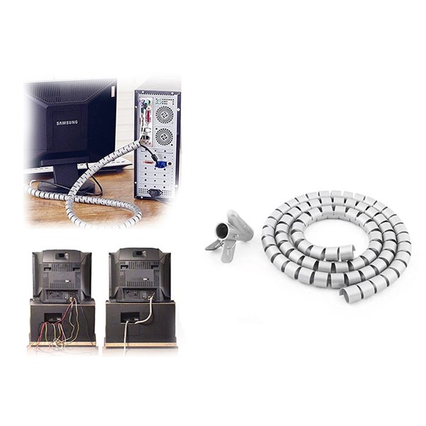 S-LINK SL-195 Gri Kablo Düzenleyici & Toplayıcı