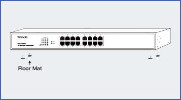 TENDA 16port Gigabit Yönetilemez Switch Çelik Kasa TEG1016G