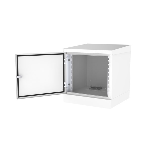 AGER 9U 600x600mm IP66 Dış Ortam Duvar Tipi Kabinet AG-OB09U6060B2-D-A-M1 Basic ikinci görünüm