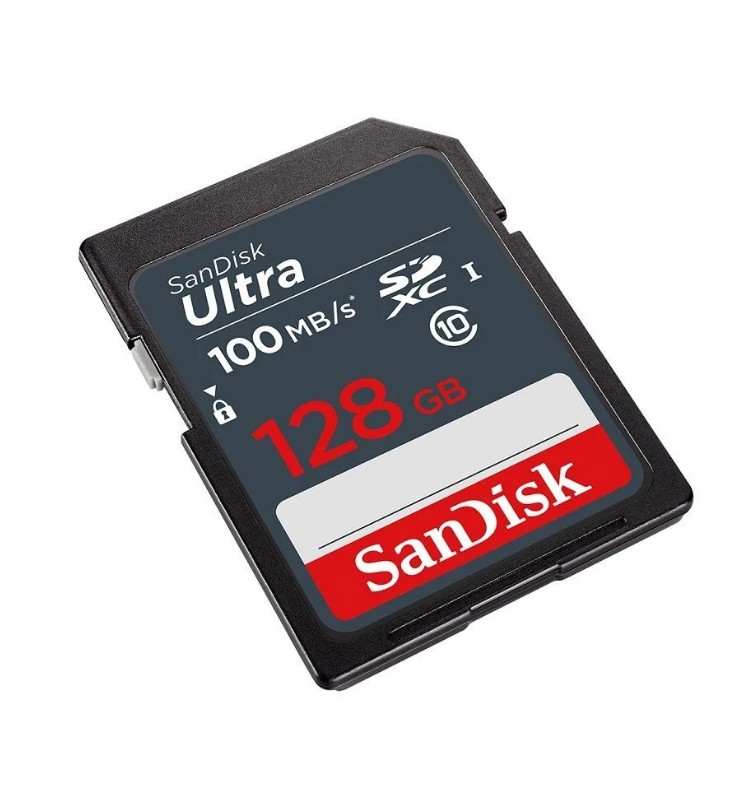 SANDISK 128GB SDHC SD Kart Ultra SDSDUNR-128G-GN3IN Hafıza Kartı
