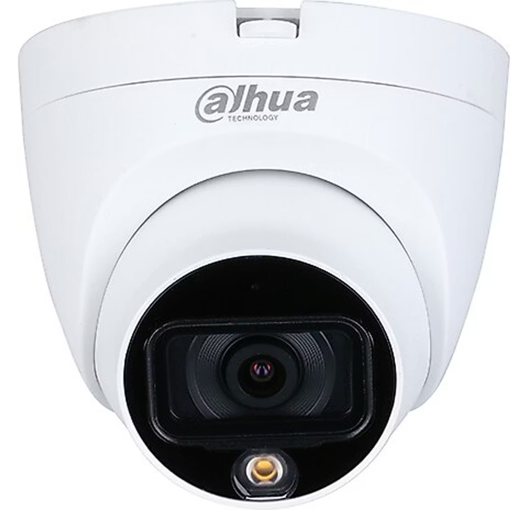DAHUA 2MP Dome 2.8mm Full Color Analog Kamera HAC-HDW1209TLQ-LED-0280B ikinci görünüm