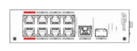 DAHUA 8port PoE 96w 1-SFP/1-Uplink  10/100 Yönetilemez Endüstriyel Switch PFS3110-8ET-96-V2