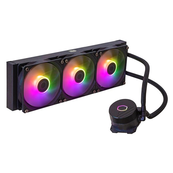 COOLERMASTER 360mm ML360L MLW-D36M-A18PZ-R1 ARGB Sıvı Soğutmalı AM5-1700p İşlemci Fanı ikinci görünüm