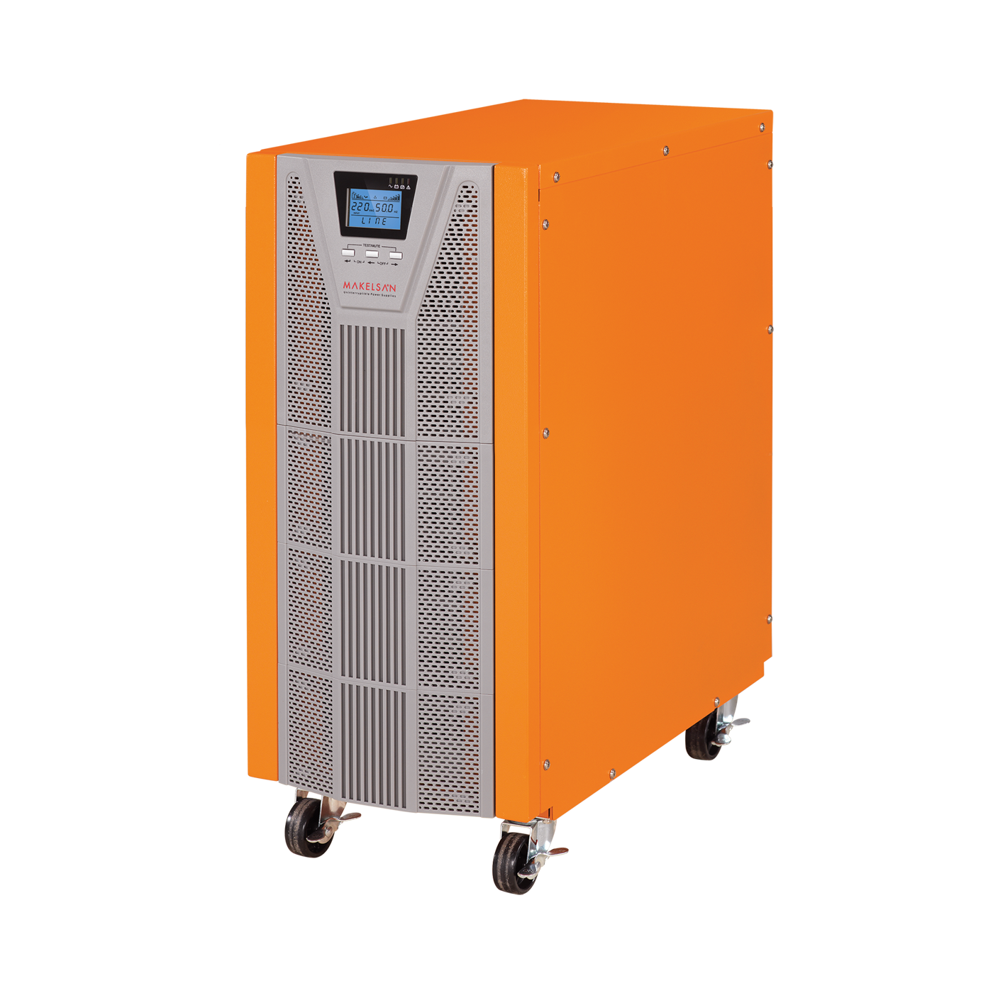 MAKELSAN 10kva Powerpack Se Online Ups Ücretsiz Kurulum 1/1 (16X9AH) (+V.2)  K.G.K_PF=1 ikinci görünüm