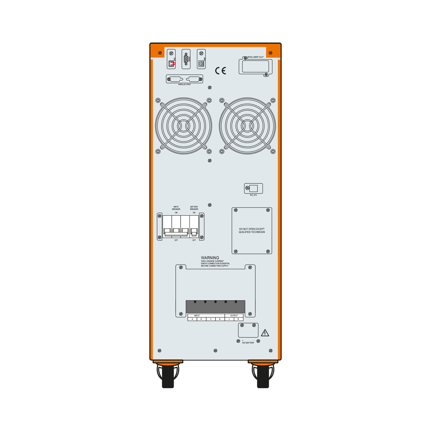 MAKELSAN 10kva Powerpack Se Online Ups Ücretsiz Kurulum 1/1 (16X9AH) (+V.2)  K.G.K_PF=1