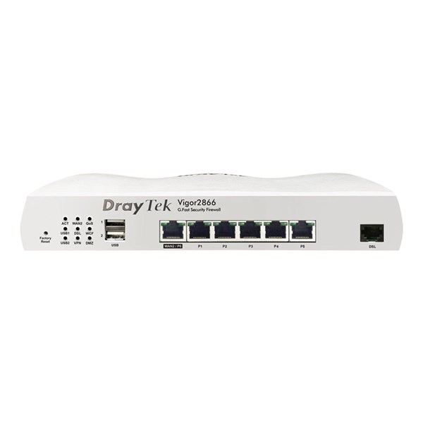 DRAYTEK Vigor 2866 VDSL 3G-4G Modem Router ikinci görünüm