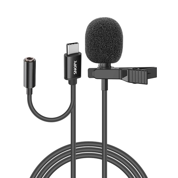 SNOPY SN-MTK45 TypeC Yaka Mikrofonu ikinci görünüm