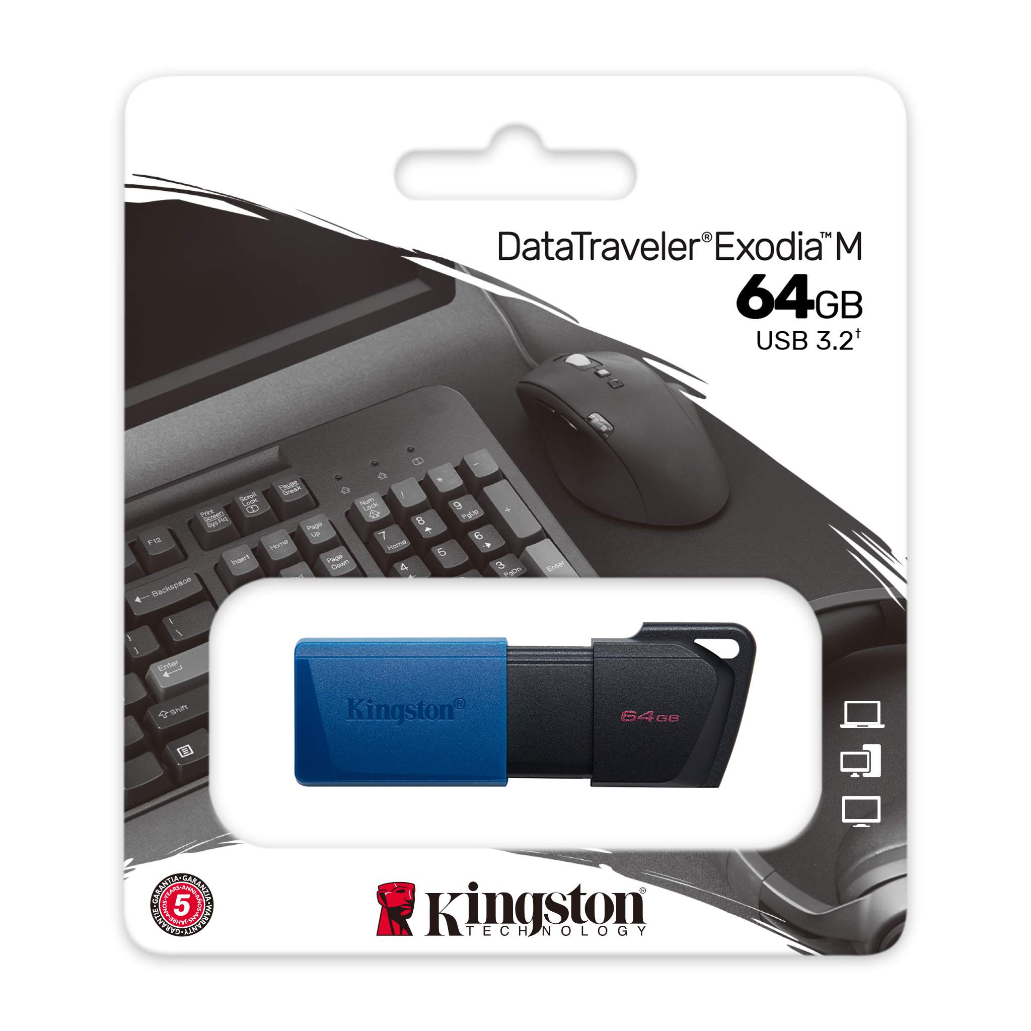 KINGSTON 64GB USB 3.2 Usb Bellek DTXM/64GB ikinci görünüm