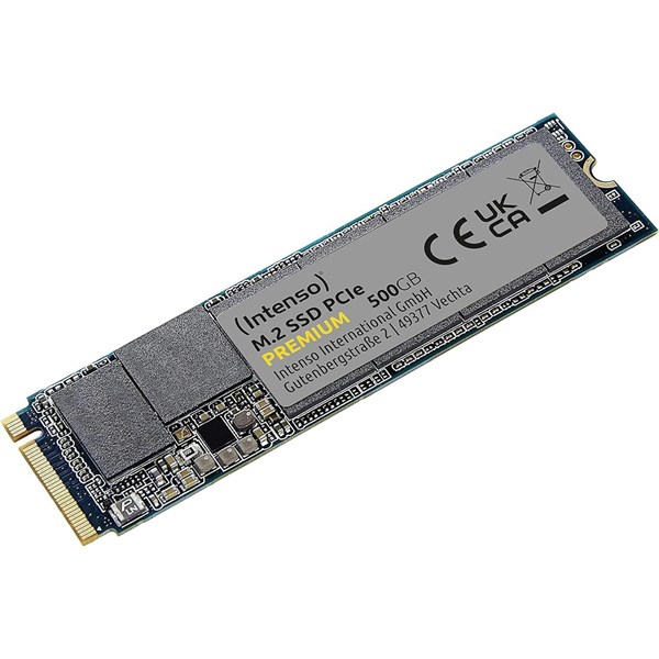 INTENSO 500GB PREMIUM 3835450 2100- 1700MB/s M2 PCIe NVMe Gen3 Disk ikinci görünüm
