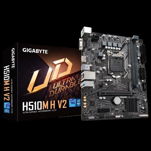 GIGABYTE H510M-H v2 DDR4 HDMI PCIe 16X v4.0 1200p v2 mATX ikinci görünüm
