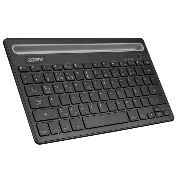 EVEREST KM-BT803 Bluetooth Q Trk Siyah Klavye - Mouse Set