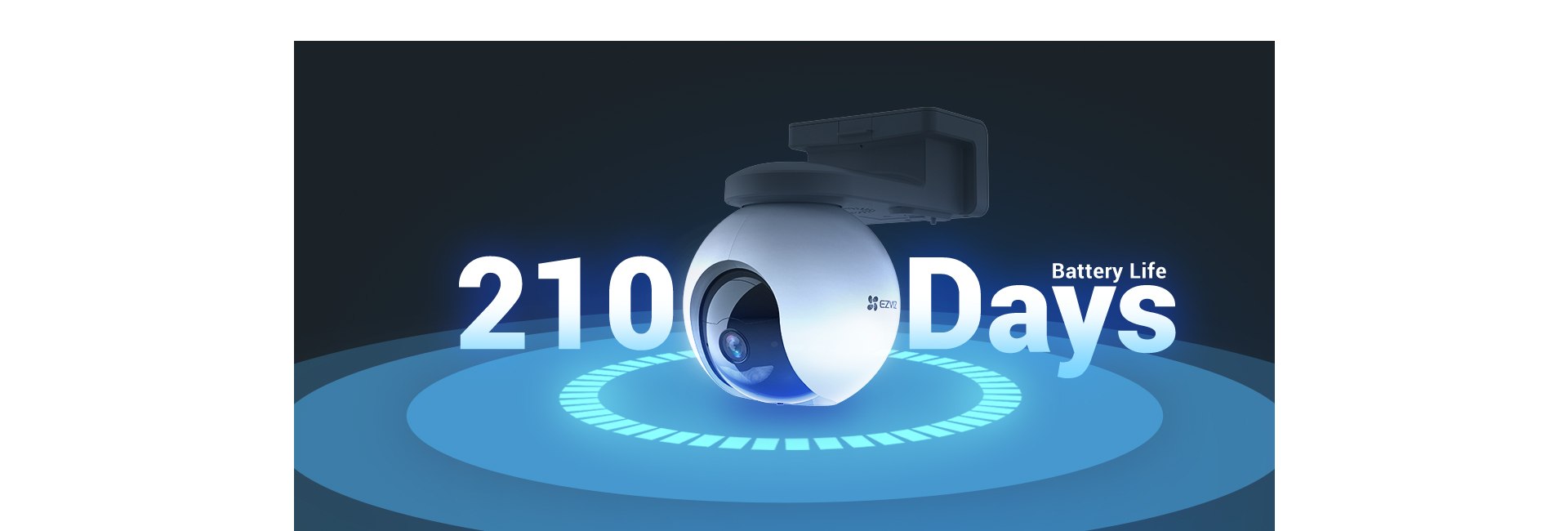 EZVIZ 4MP 4mm Wıfı Kablosuz IP Kamera Bataryalı CS-HB8