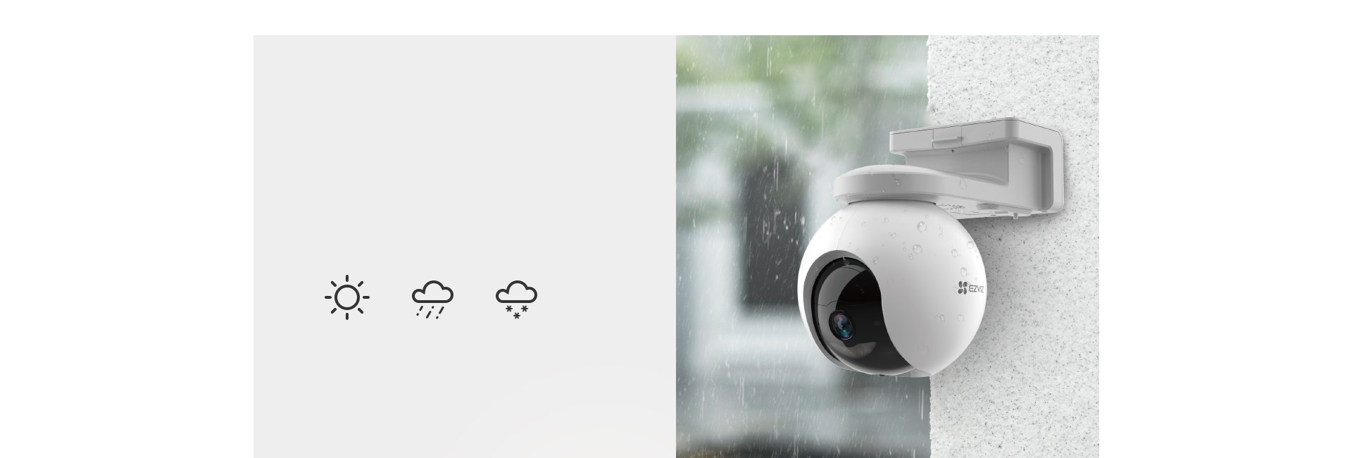 EZVIZ 4MP 4mm Wıfı Kablosuz IP Kamera Bataryalı CS-HB8