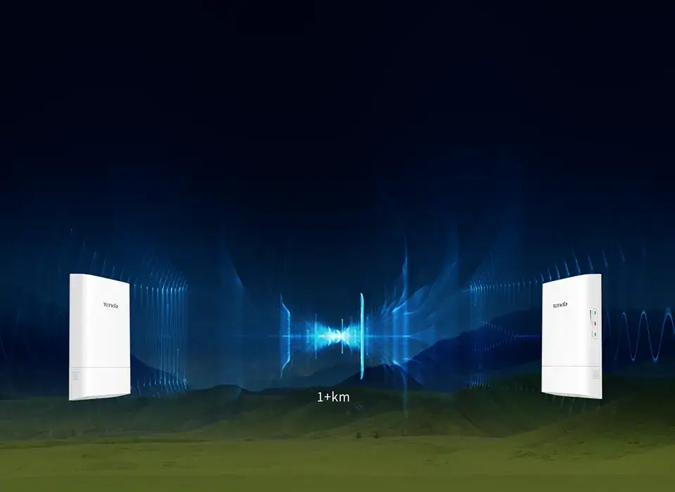 TENDA O1-5G 9dbi AC867 5ghz 1km 360° Harici Access Point