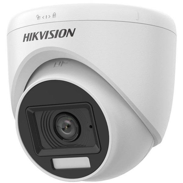 HIKVISION 2MP Dome 2.8mm Analog Kamera Akıllı Hibrit Sesli DS-2CE76D0T-LPFS ikinci görünüm