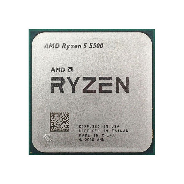 AMD RYZEN 5 5500 16MB 6çekirdekli VGA YOK AM4 65w Kutusuz+Fansız