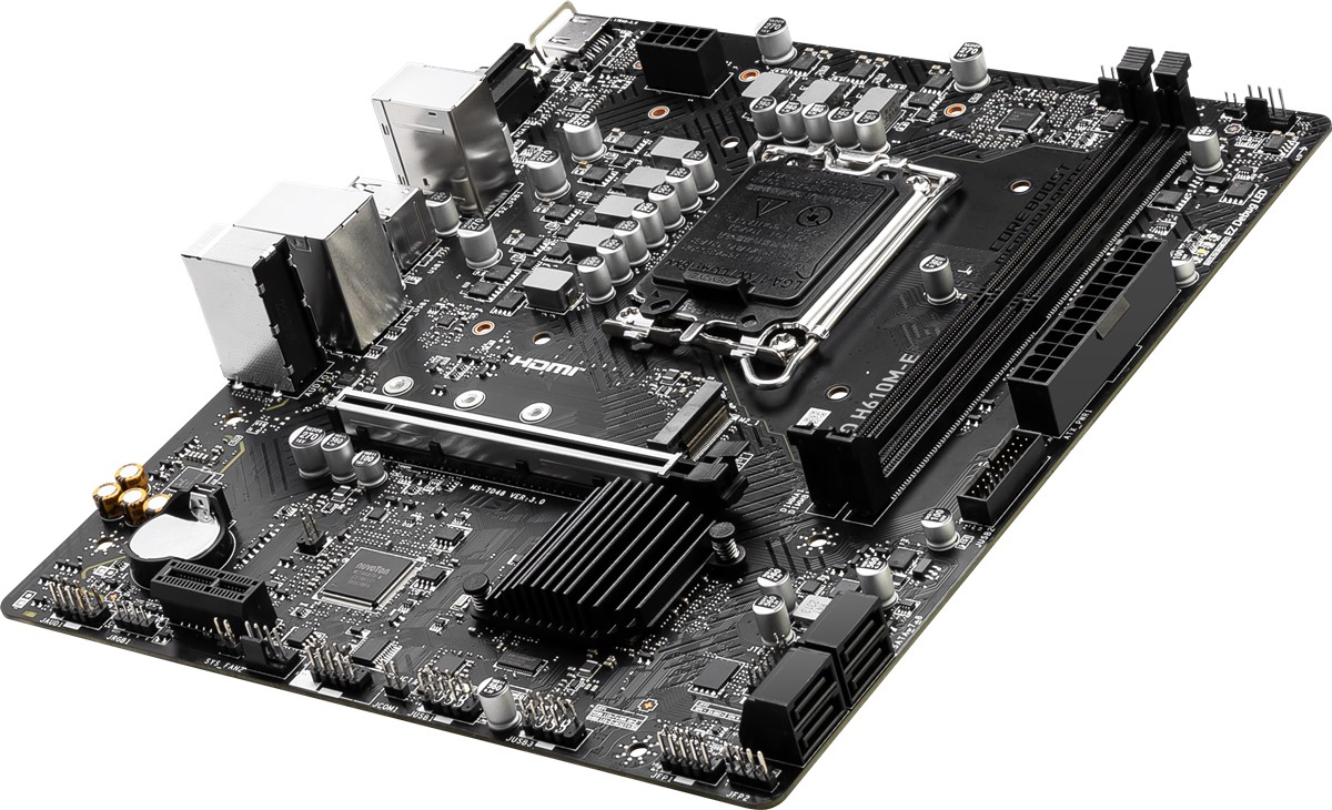 MSI PRO H610M-E DDR5 M2 PCIe NVME HDMI PCIe 16X v4.0 1700p mATX