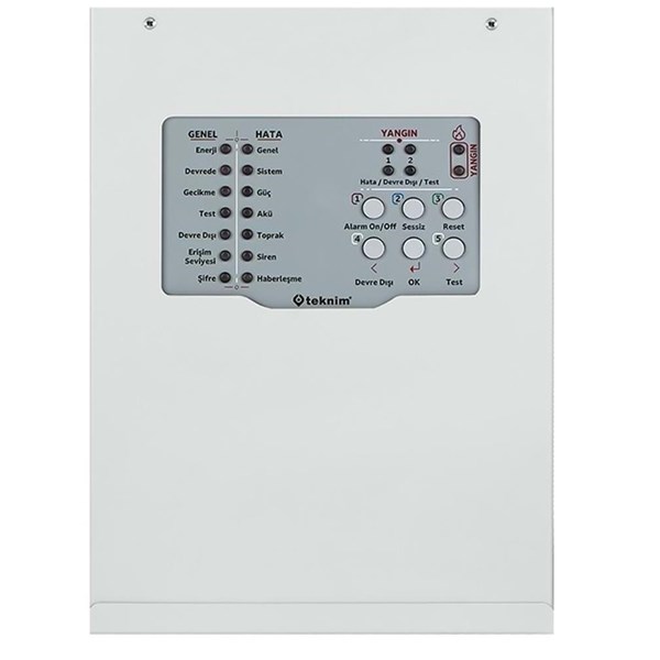 TEKNiM TFP-3122 Konvansiyonel 2 Bölgeli Yangın Alarm Paneli ikinci görünüm