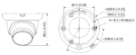 DAHUA 5MP DOME 2.8MM HAC-HDW1500TLMQ-A Kamera Dahlili Mikrofon