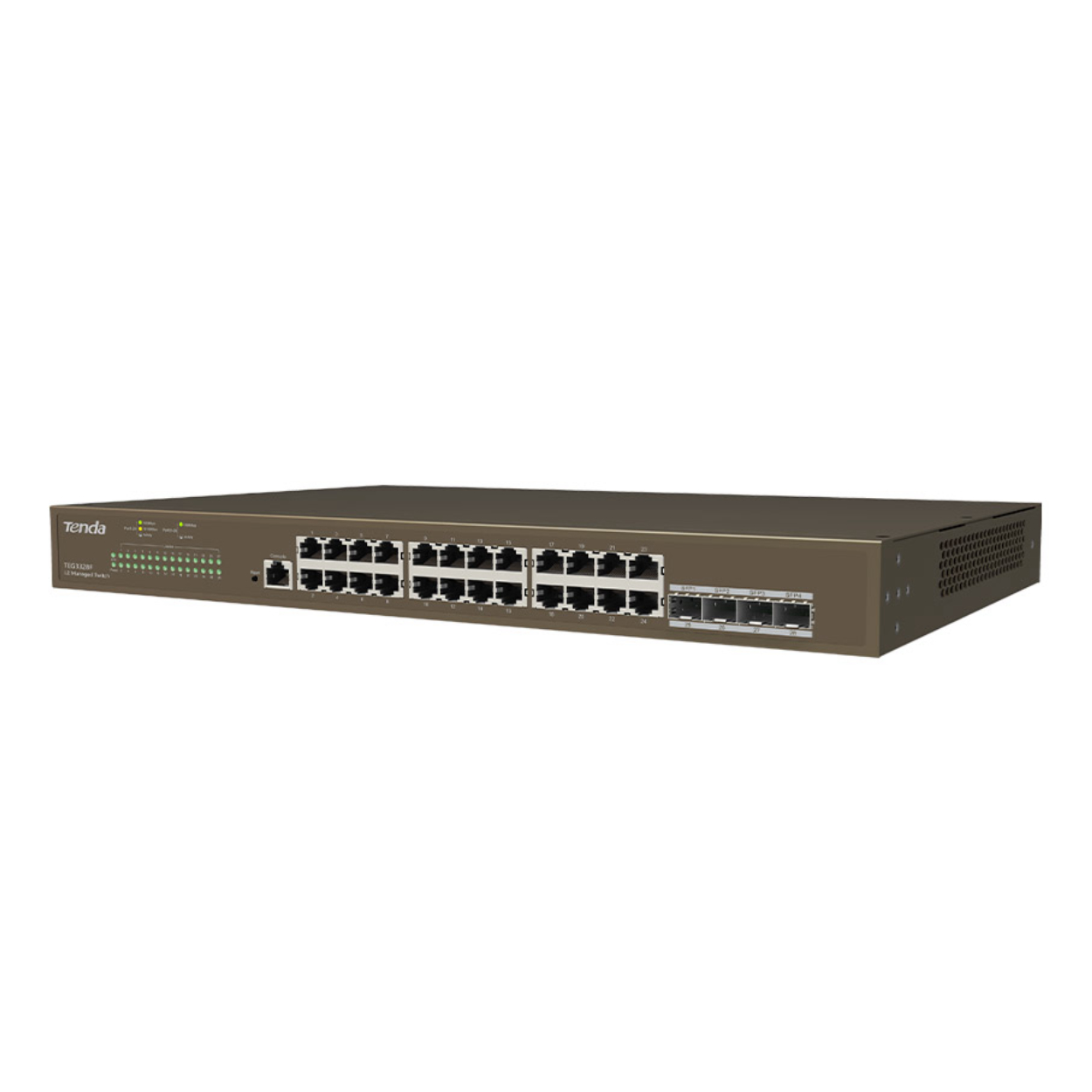 TENDA 24port  4-SFP 10GbE Gigabit Yönetilebilir Switch TEG3328F