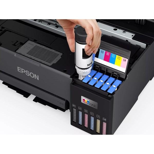 EPSON A4 Renkli L8050 Tanklı Fotoğraf Yazıcısı USB 2.0,Kablosuz (PVC Kart,CD-DVD Baskı)