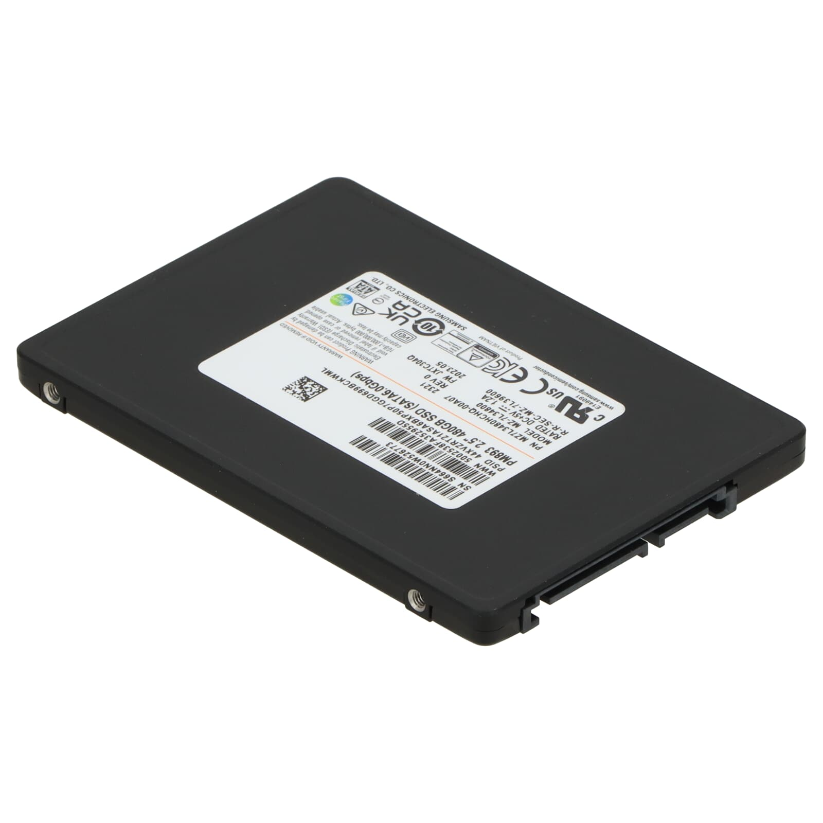 SAMSUNG 480GB 2.5" PM893 MZ7L3480HCHQ-00A07 Enterprise Sata-3 SSD Disk Kutusuz