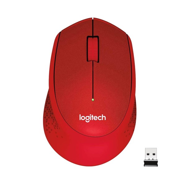 LOGITECH M330 Kablosuz Sessiz Kırmızı Mouse (910-004911) ikinci görünüm
