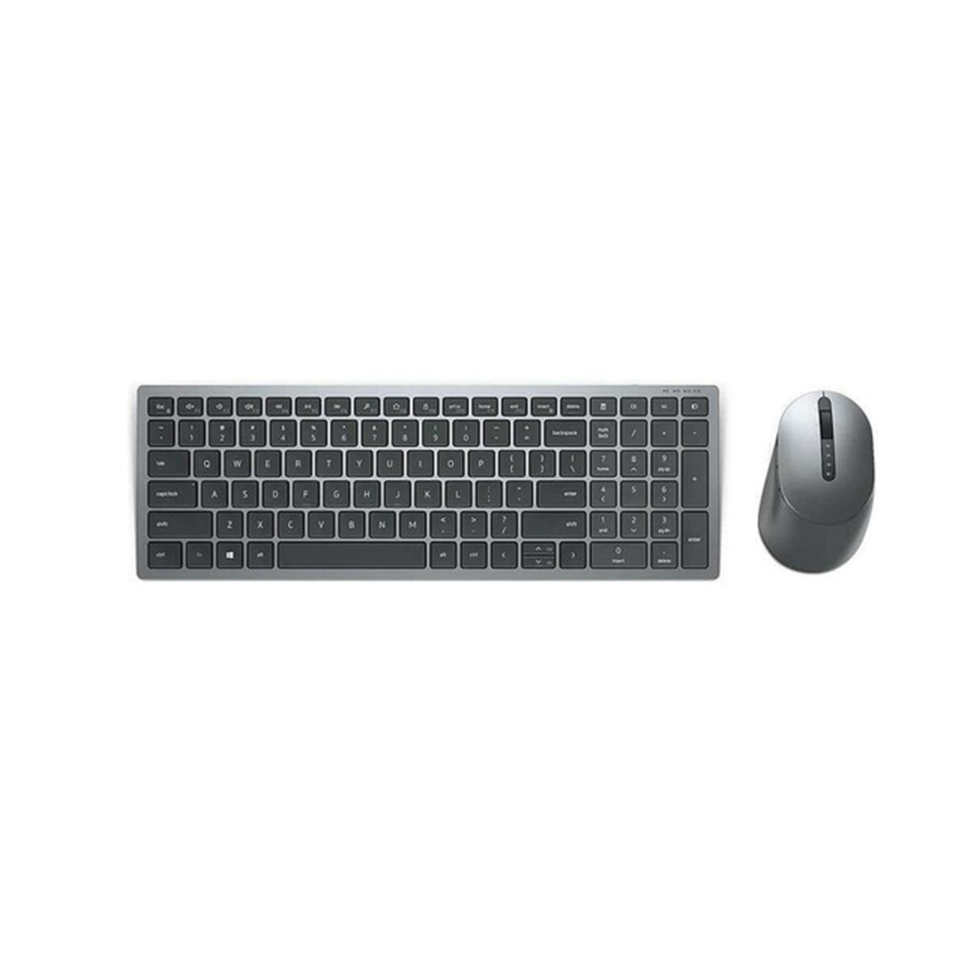 DELL KM7120W Kablosuz + Bluetooth Q Trk Gri/Siyah Klavye - Mouse Set ikinci görünüm