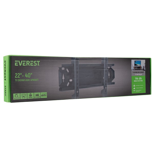 EVEREST 40" TK-25 Duvara Monte Askı Aparatı