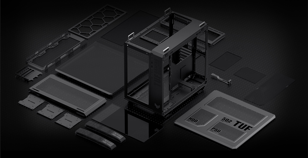 ASUS TUF GAMING GT502 Gaming Mid-Tower PC Kasası / 90DC0090-B190100