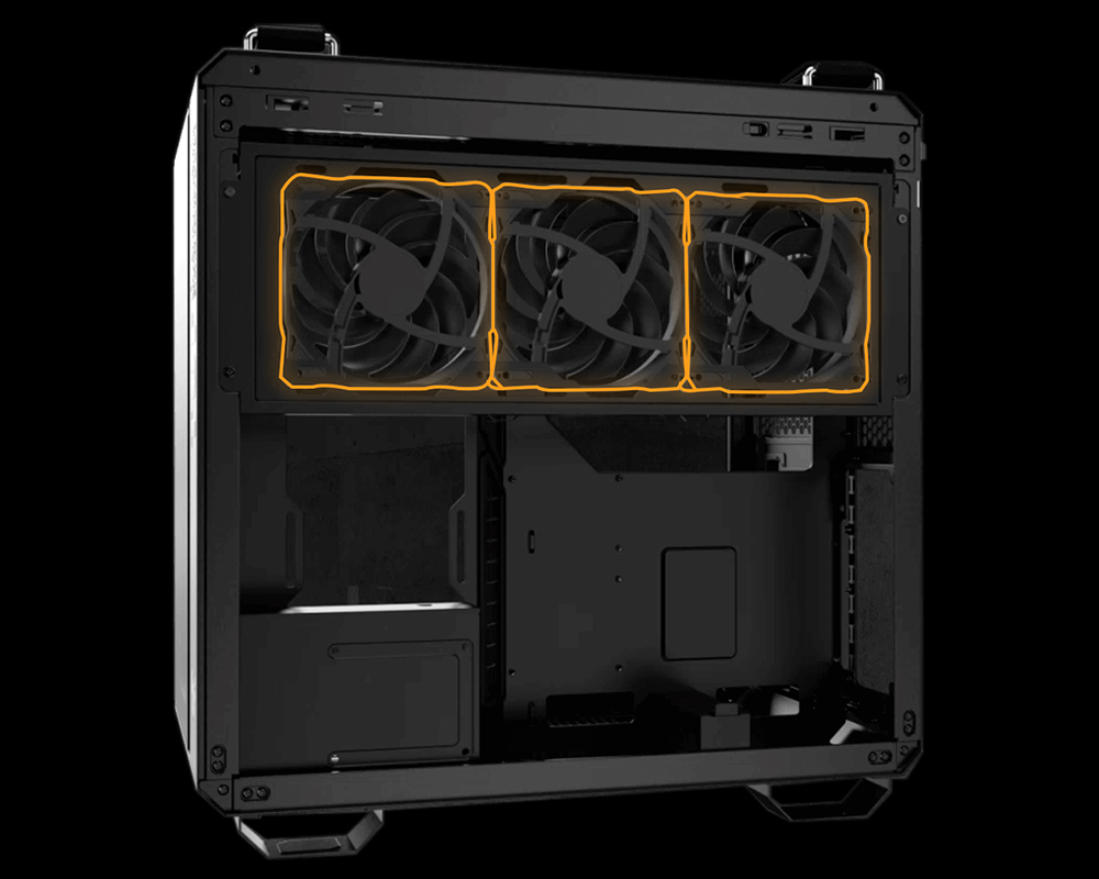 ASUS TUF GAMING GT502 Gaming Mid-Tower PC Kasası / 90DC0090-B190100