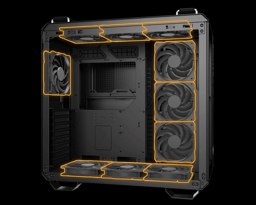 ASUS TUF GAMING GT502 Gaming Mid-Tower PC Kasası / 90DC0090-B190100