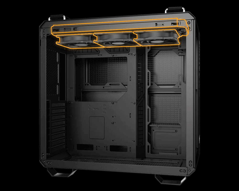ASUS TUF GAMING GT502 Gaming Mid-Tower PC Kasası / 90DC0090-B190100